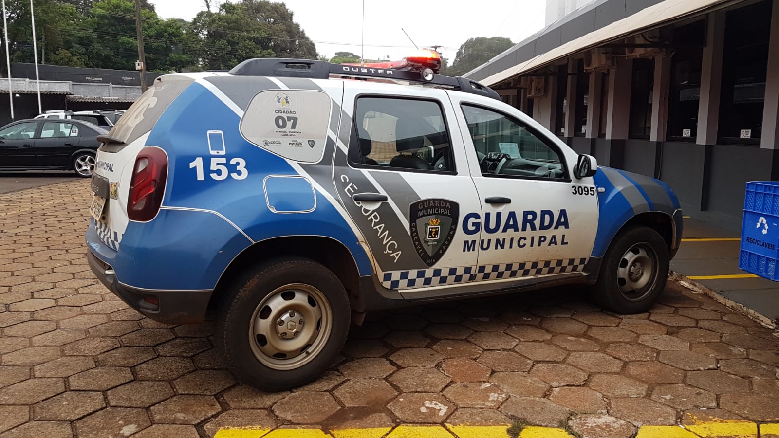 Detido pela GM por descumprimento de medida protetiva é levado até a delegacia