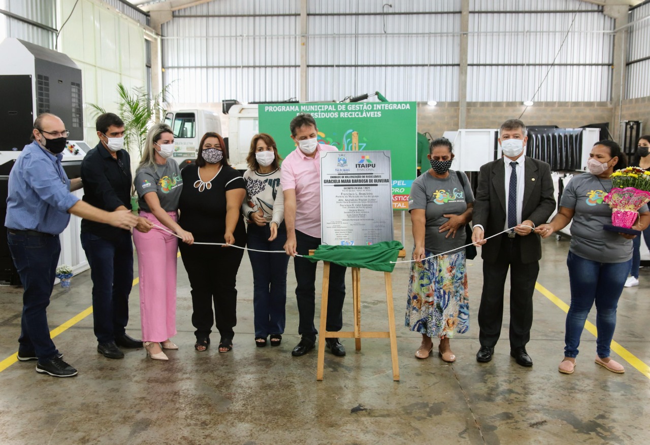 Prefeitura inaugura a quinta Unidade de Valorização de Recicláveis na região da Vila Portes
