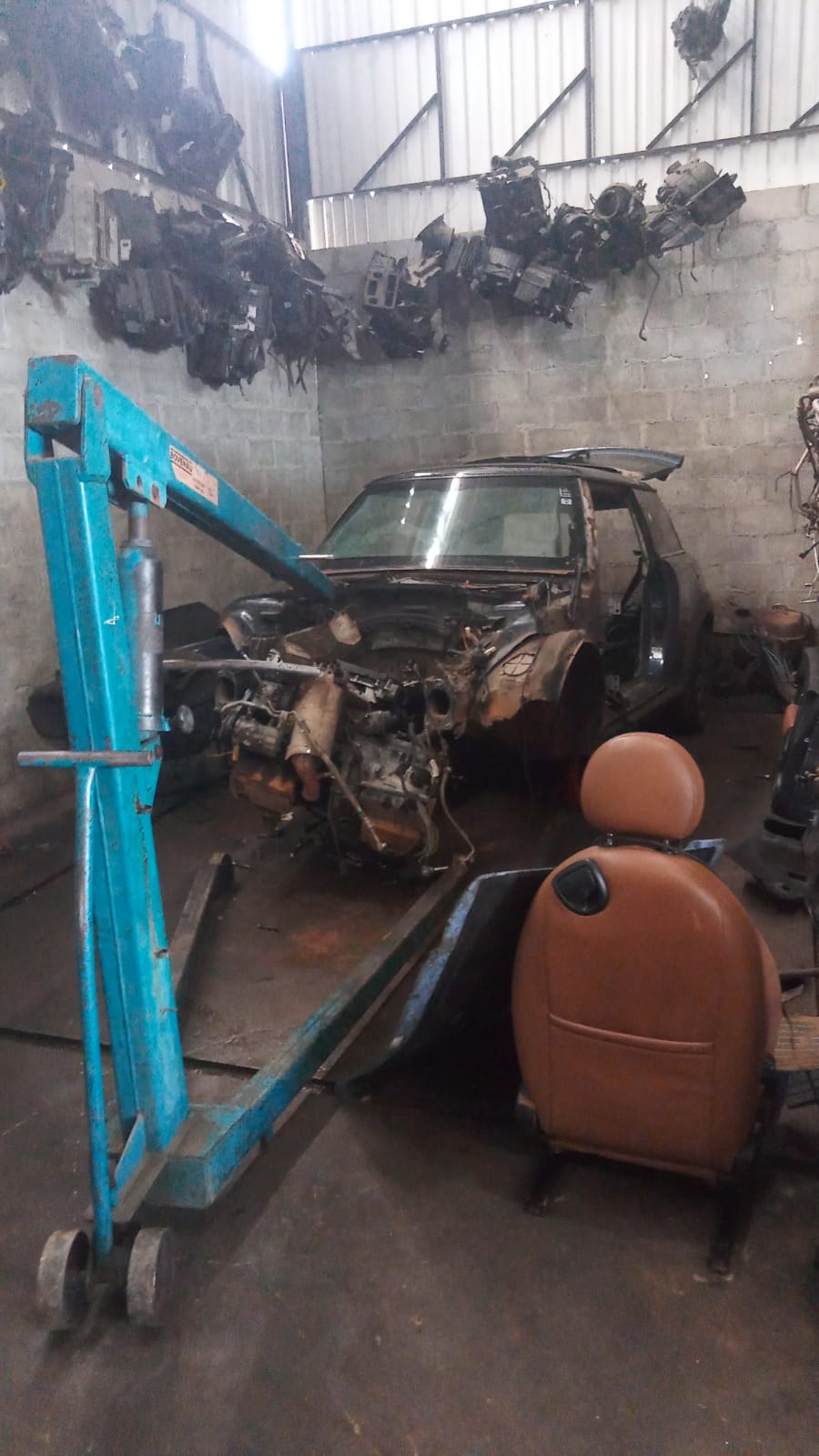 Polícia Civil encontra desmanche de carros em Itajaí e dois homens são presos em flagrante