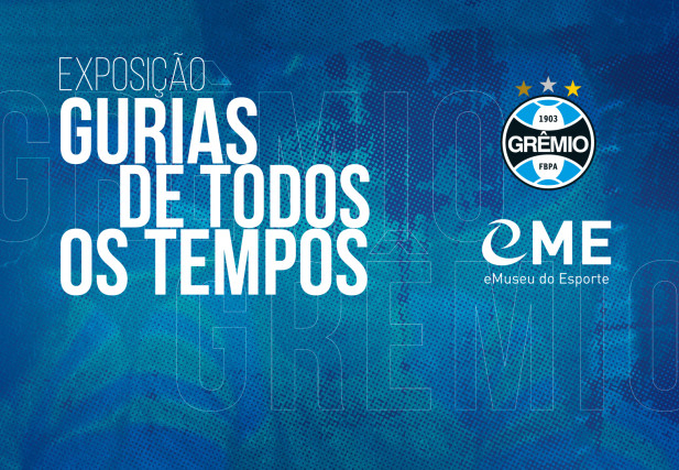 Inaugura nesta terça-feira a exposição “Gurias de todos os tempos – a trajetória do futebol feminino no Grêmio”