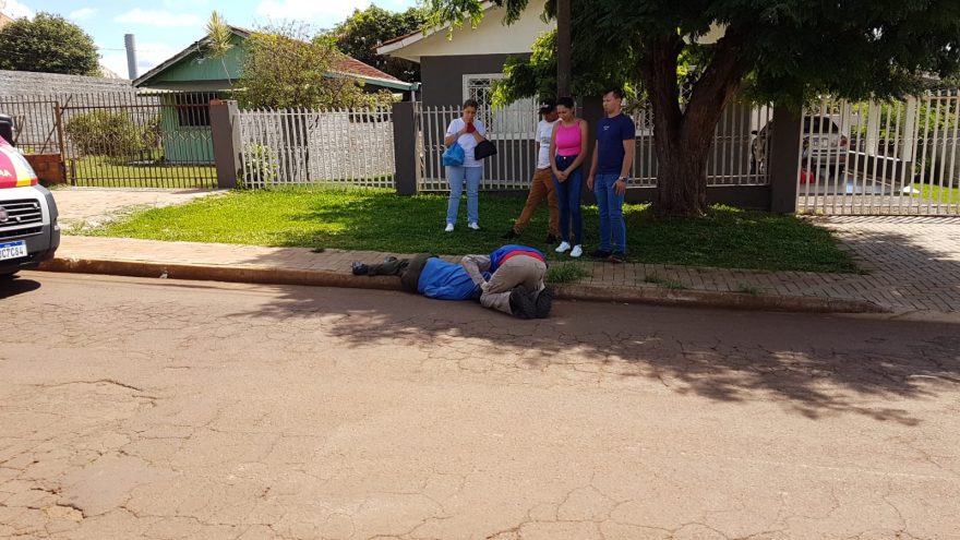 Após passar mal, homem sofre queda no Santa Cruz e precisa ser socorrido pelo Siate