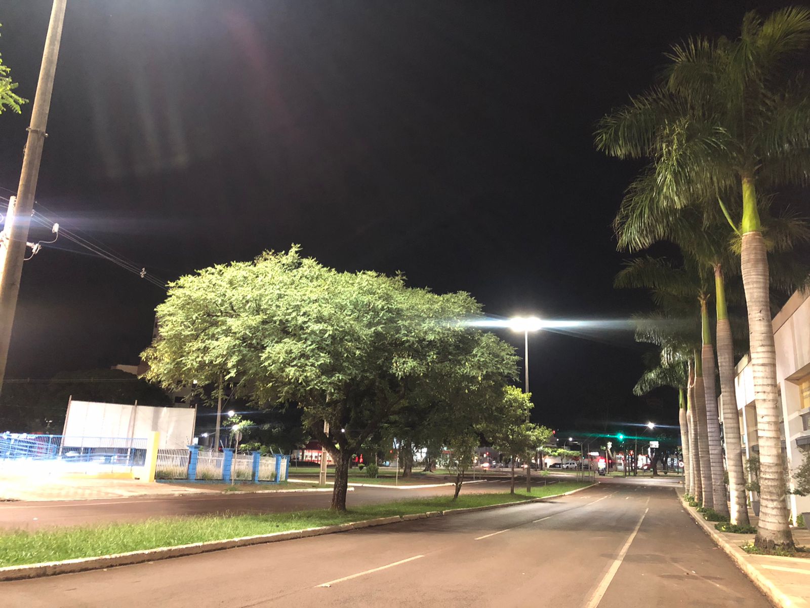 Noite de Cascavel termina com temperatura menor do que estaria previsto