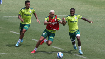 Com Menino e Patrick em campo, Verdão inicia preparação para Derby