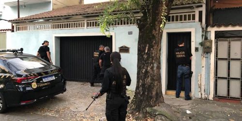 PF cumpre seis mandados de prisão em ação contra o tráfico de armas Imagem referente a PF cumpre seis mandados de prisão em ação contra o tráfico de armas