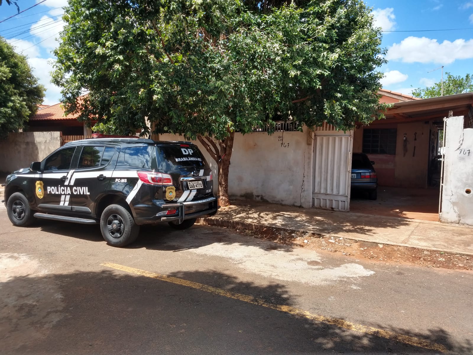 Polícia Civil resgata mulher mantida em cárcere privado, em Brasilândia