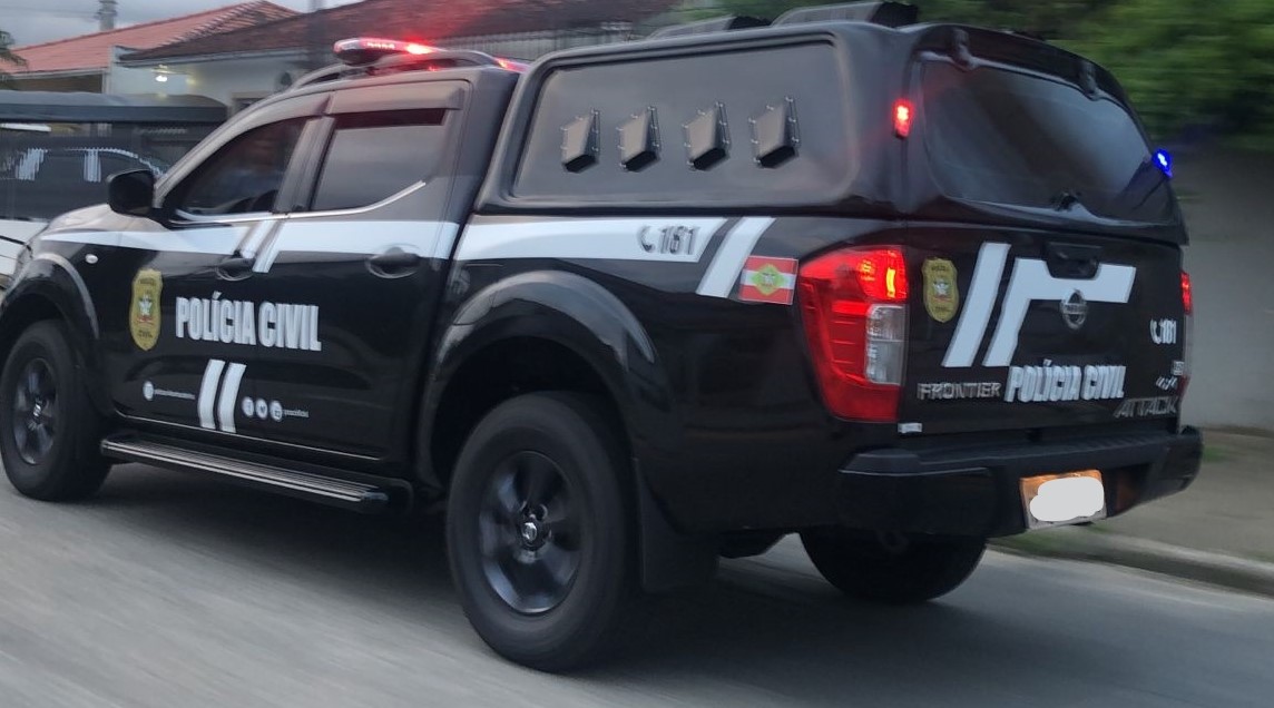 Polícia Civil captura em Biguaçu foragido do Estado do Mato Grosso do Sul