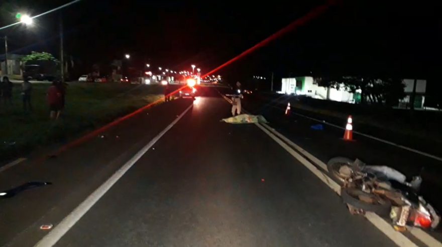 Homem morre após colisão entre duas motos em Santa Tereza do Oeste