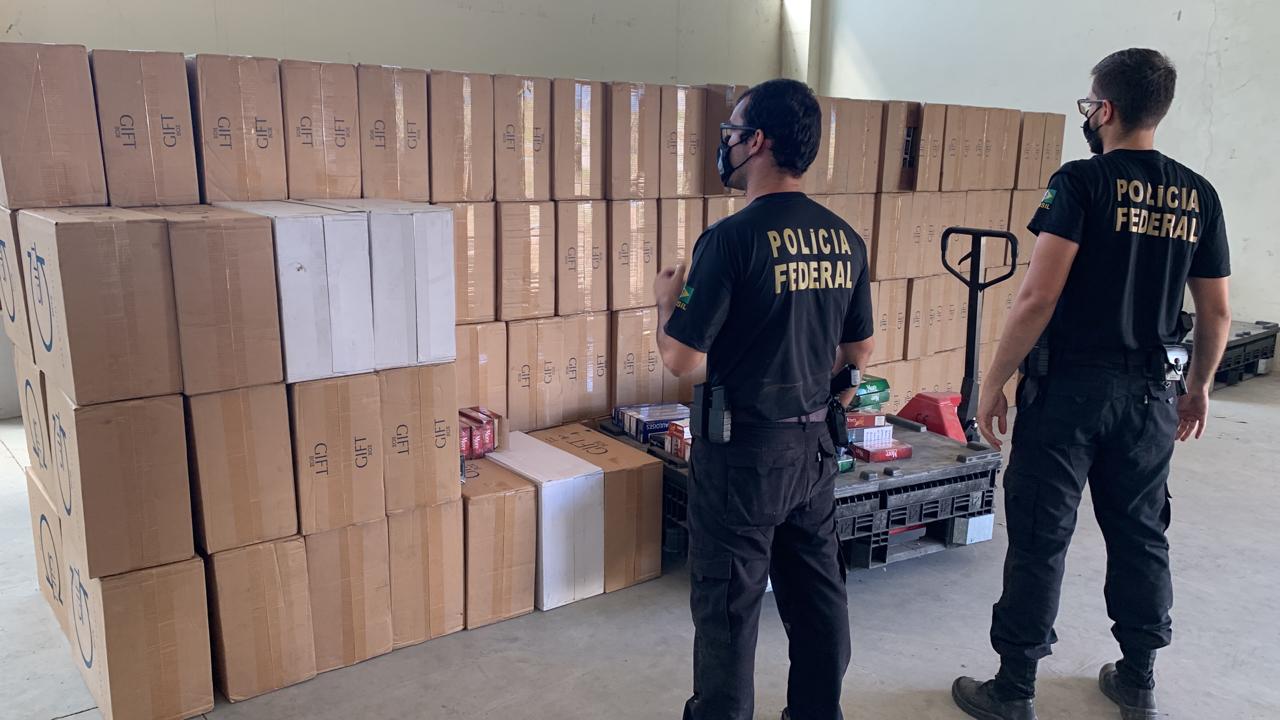 Polícia Federal deflagra Operação Enfisema para combater o contrabando e venda ilegal de cigarros estrangeiros