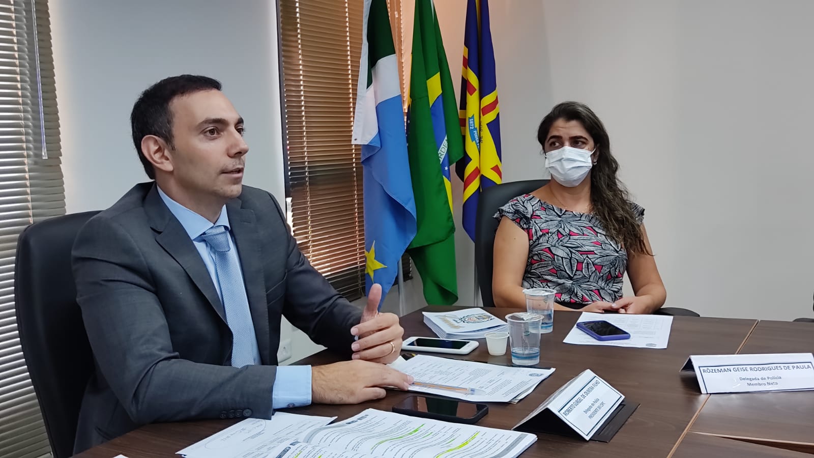 Delegado-Geral participa de primeira reunião como presidente do Conselho Superior da Polícia Civil