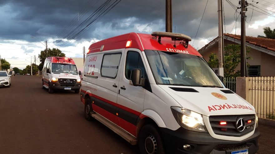 Idoso em parada cardiorrespiratória é atendido pelo Samu