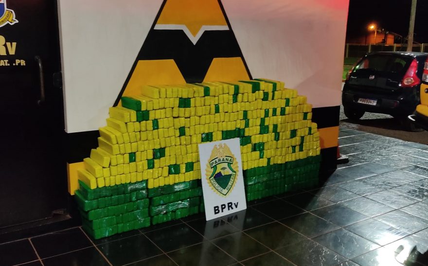 Polícia Militar Rodoviária faz grande Apreensão de Maconha em Jesuítas