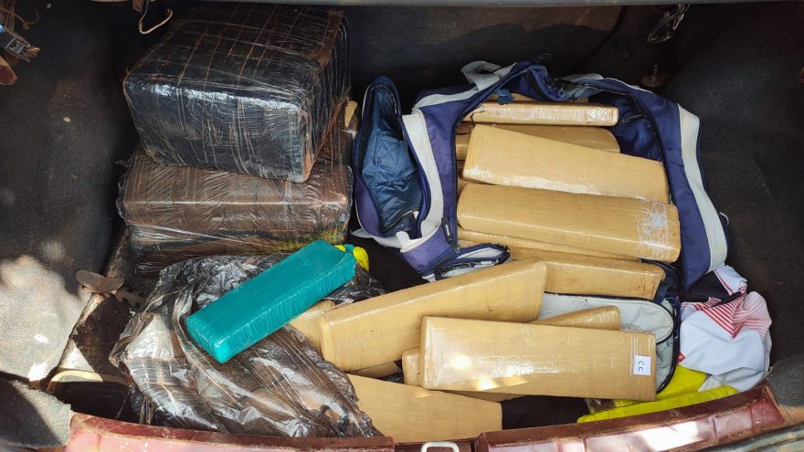 Terceira carga de maconha é apreendida pela PRF na Região de Céu Azul