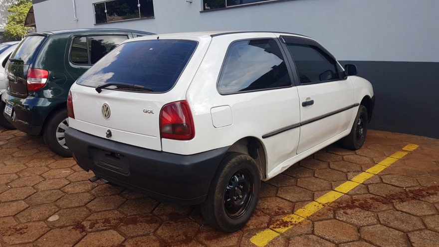 Gol com registro de furto é recuperado pela GM no Bairro Tarumã