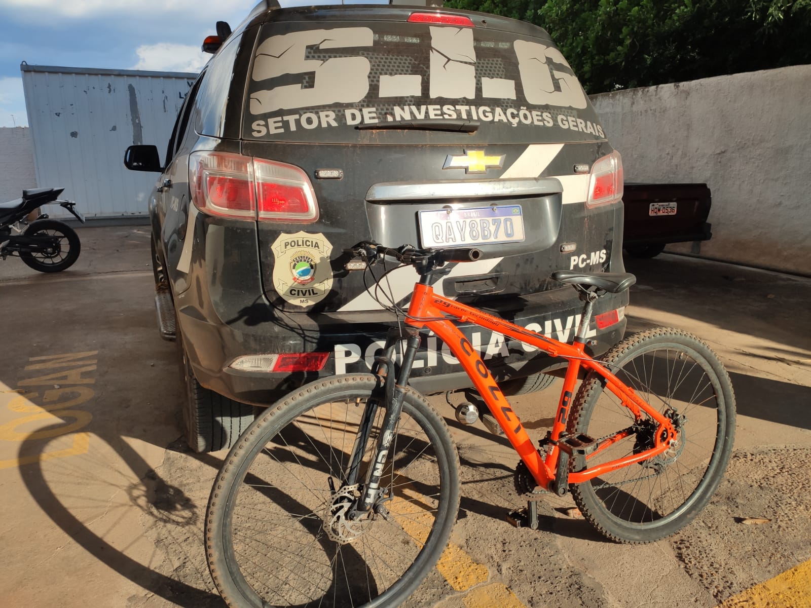 Polícia Civil recupera bicicleta furtada e apreende adolescente receptador