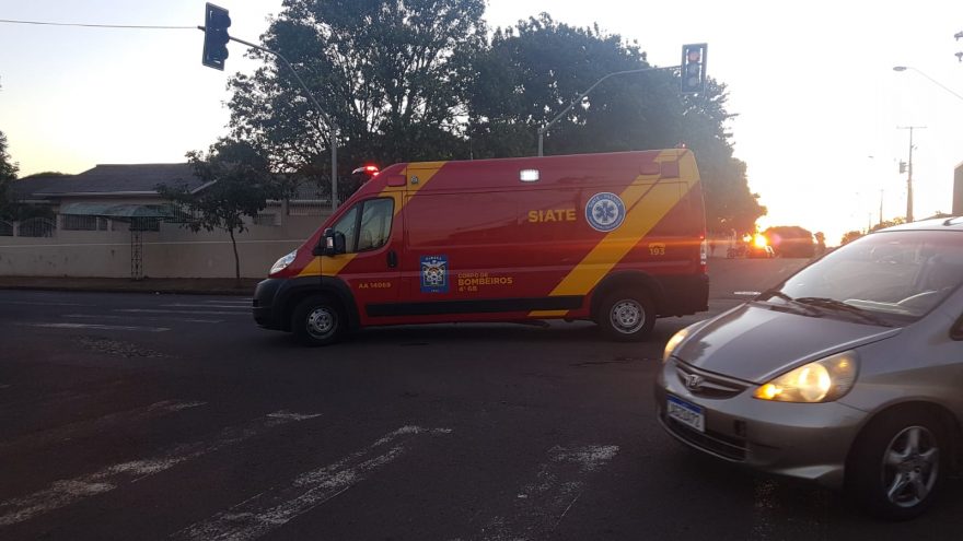 Homem de 40 anos é vítima de atropelamento na Rua Pio XII