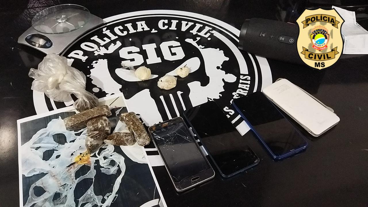 Polícia Civil fecha novamente boca de fumo que havia sido fechada no fim do ano passado, em Dourados