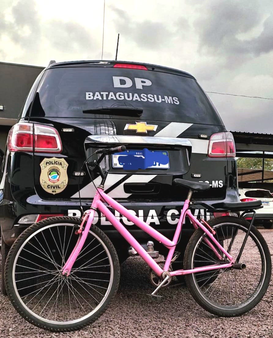Polícia Civil recupera bicicleta furtada e indicia o suspeito
