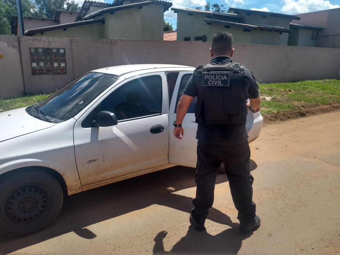 Polícia Civil prende, em Ribas do Rio Pardo, suspeito de matar companheira há dois dias na capital