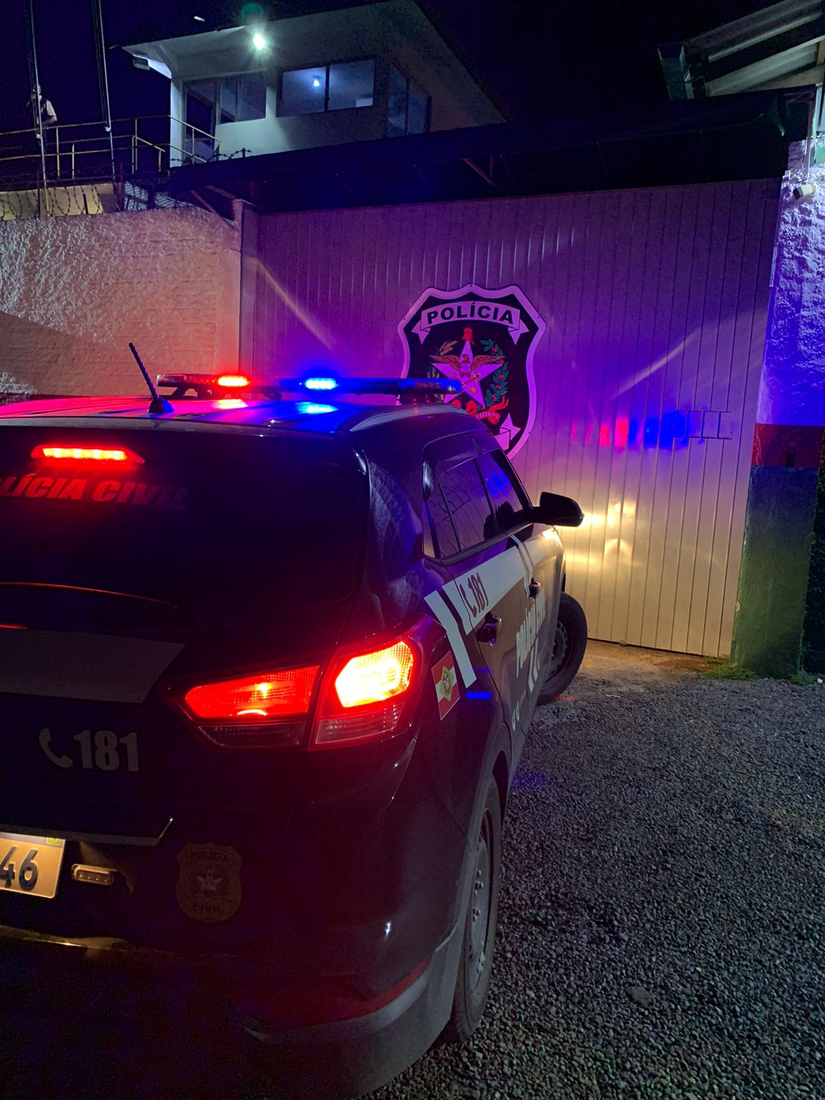 Em Timbó, Polícia Civil cumpre mandados por sentença condenatória