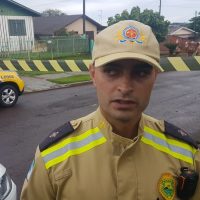 Imagem referente a Conforme oficial do Corpo de Bombeiros, Matheus Rambo Leal morreu segundos após ser atingido