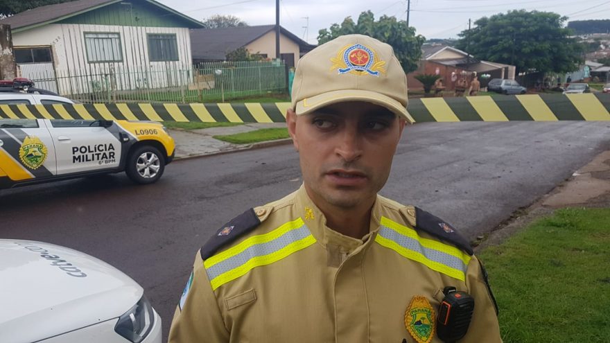 Conforme oficial do Corpo de Bombeiros, Matheus Rambo Leal morreu segundos após ser atingido