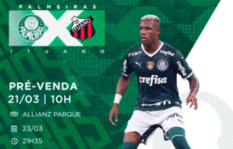 Verdão segue com valores dos ingressos reduzidos para duelo pelas quartas de final do Paulista