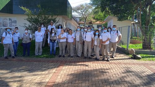 Agentes de endemias seguem com vistorias de imóveis nos bairros Coqueiral e Aclimação neste domingo Imagem referente a Agentes de endemias seguem com vistorias de imóveis nos bairros Coqueiral e Aclimação neste domingo