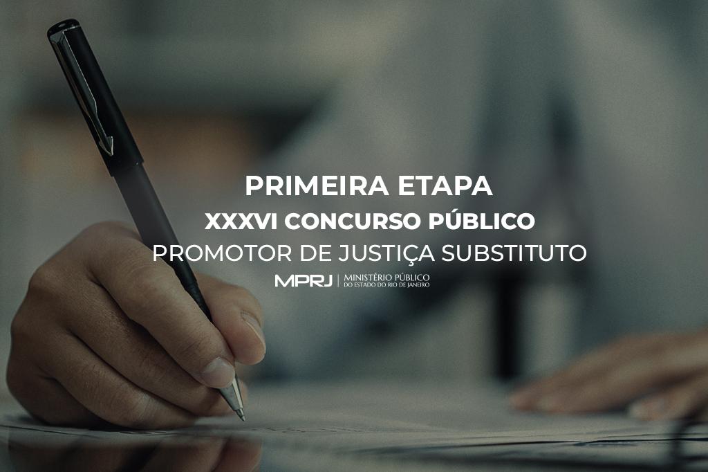 Primeira etapa do concurso público para promotor de Justiça do MPRJ é realizada neste domingo
