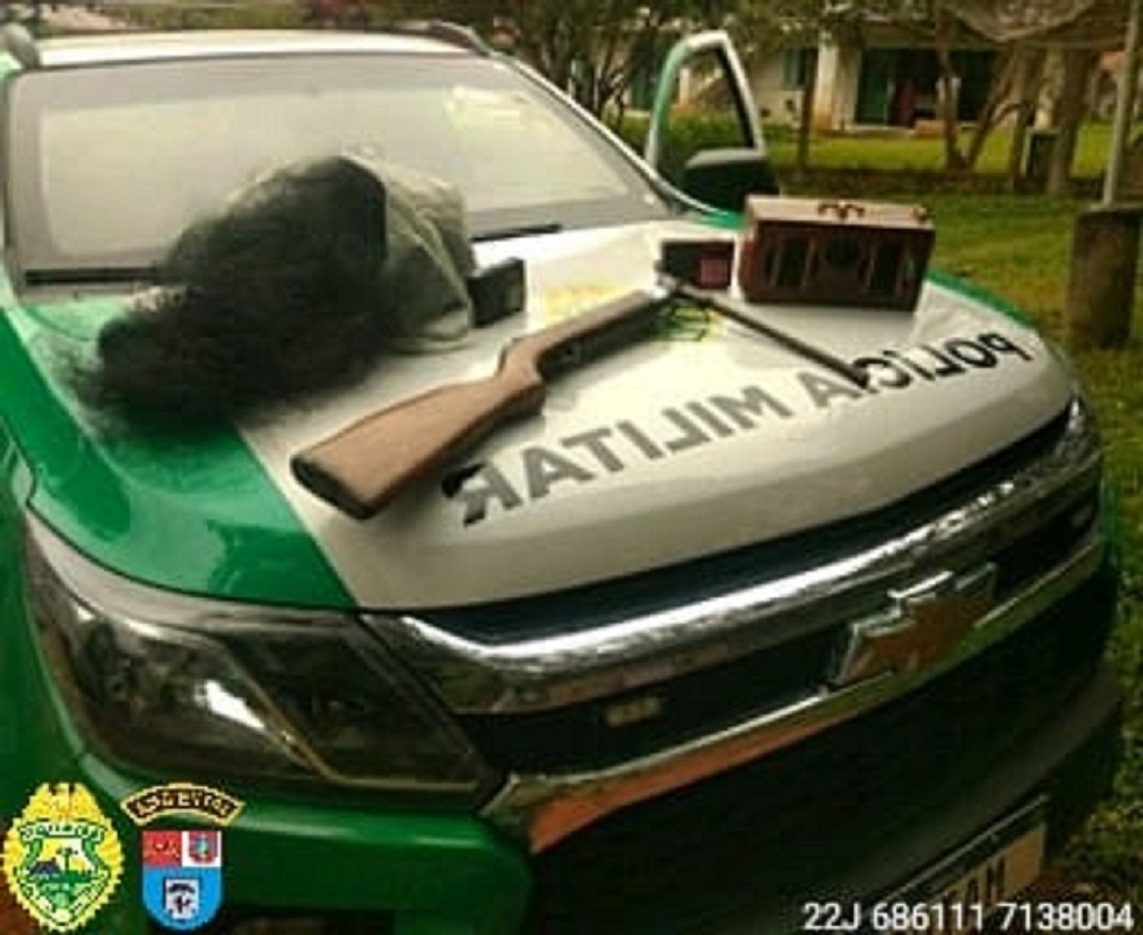 Homem é preso em flagrante realizando caça de aves silvestres