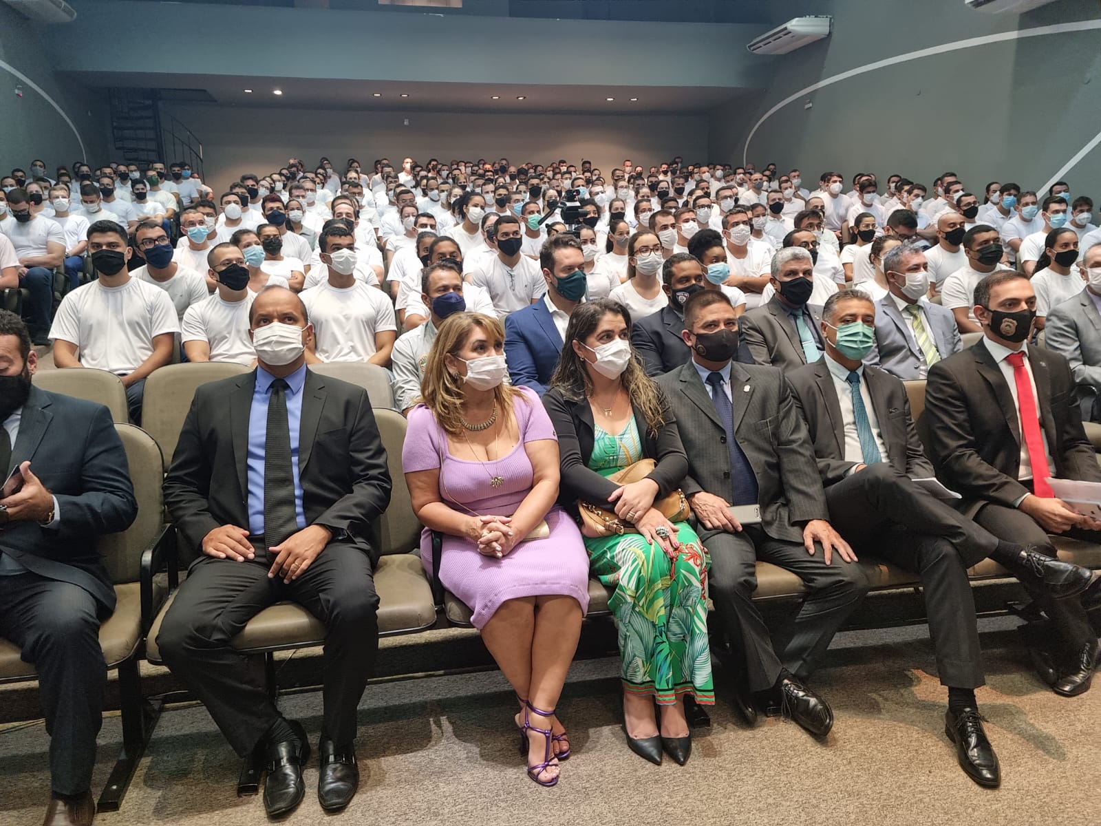 Alunos do curso de formação participam de Aula Inaugural com o Delegado Geral da PCMS