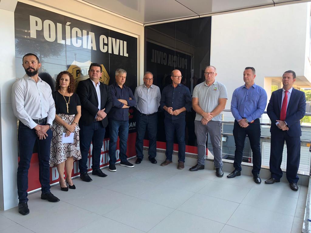 Inaugurada a nova Ciretran em Pinhalzinho, no Oeste