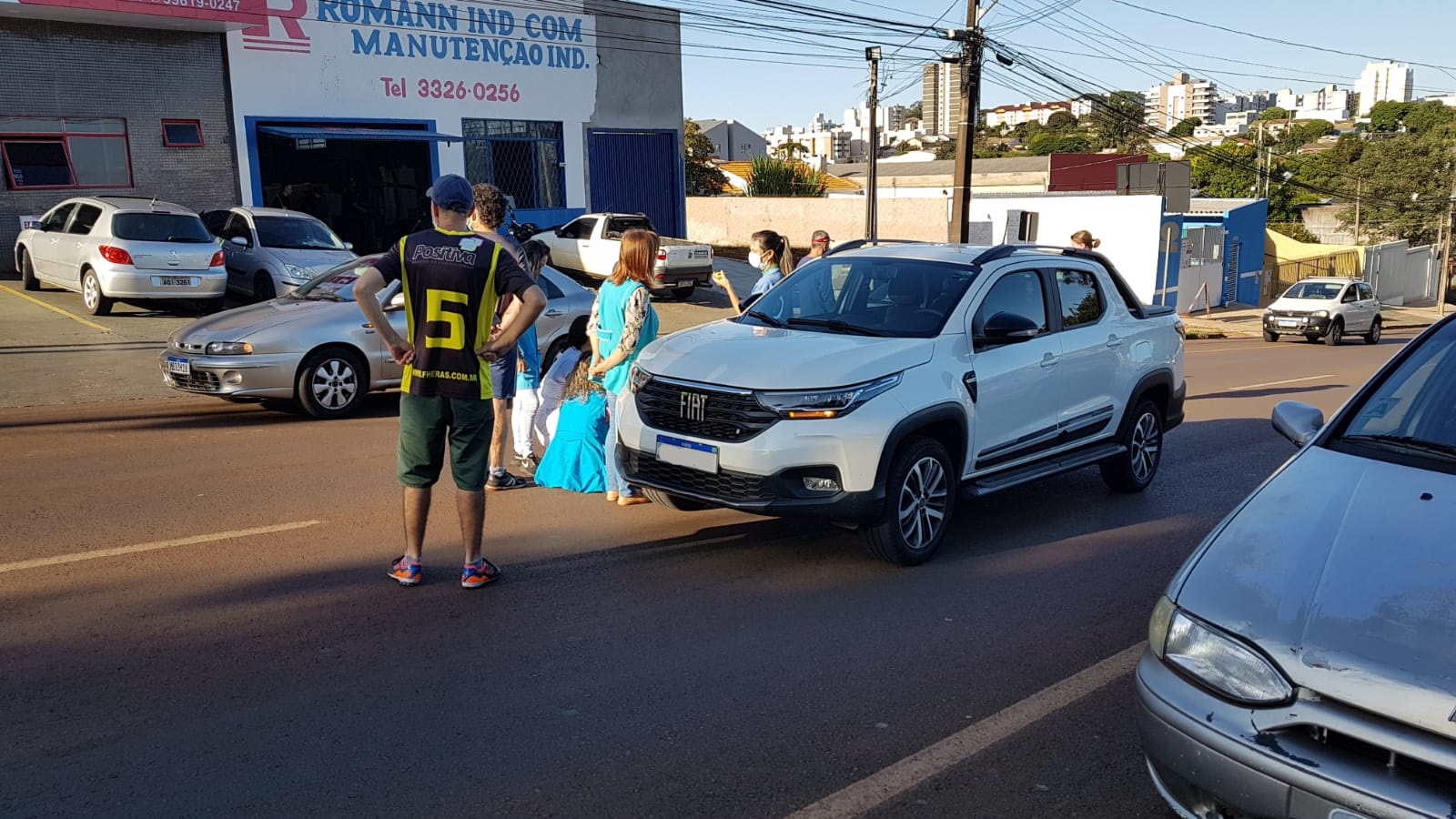 Homem é atropelado na Rua Cuiabá