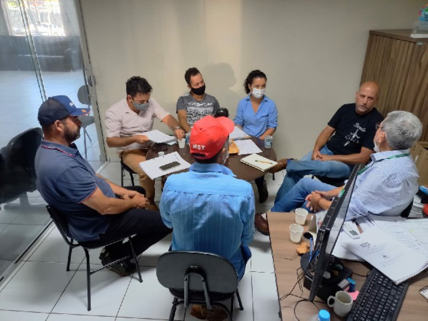Reunião foi realizada sobre chamamento público da Agricultura Urbana