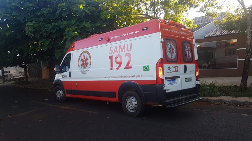 Com cólica renal intensa, jovem de 28 anos é socorrida pelo Samu