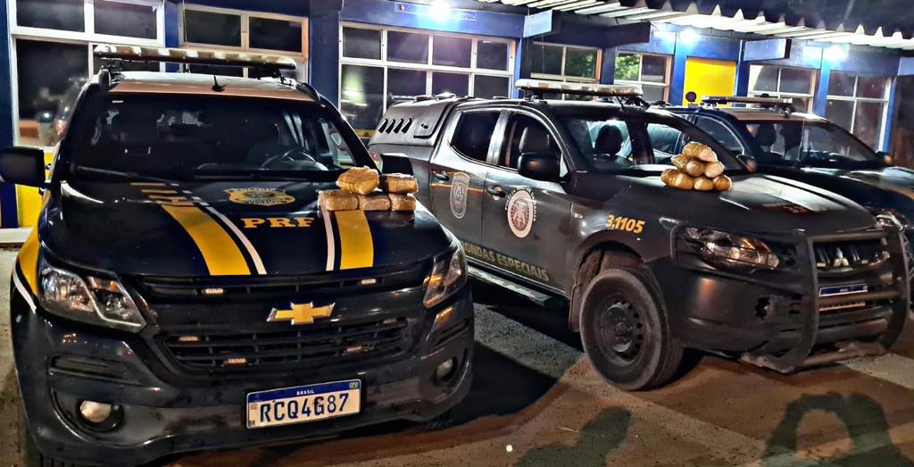 PRF prende traficante transportando cocaína e MDMA em Feira de Santana/BA