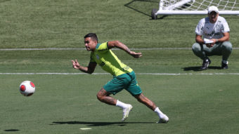 Abel comanda treino tático e faz ajustes para quartas de final do Paulista