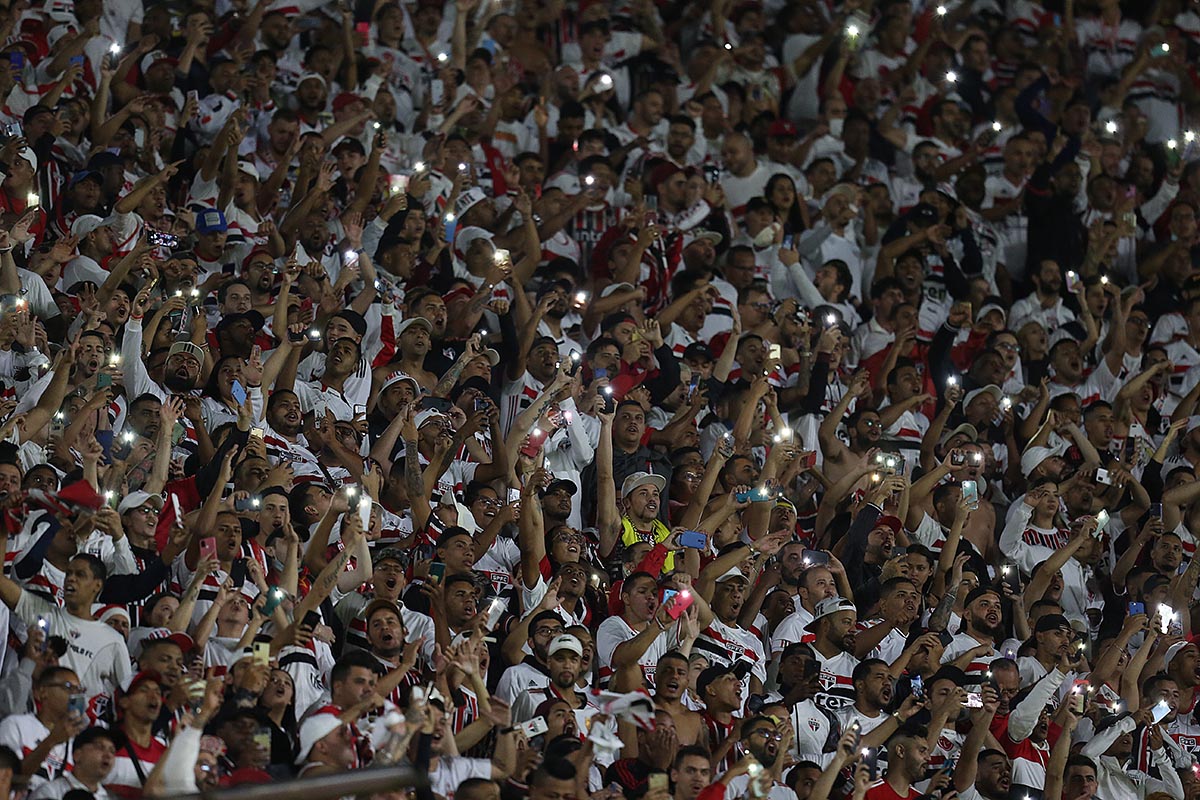 Imagens da torcida nas quartas de final do Paulistão