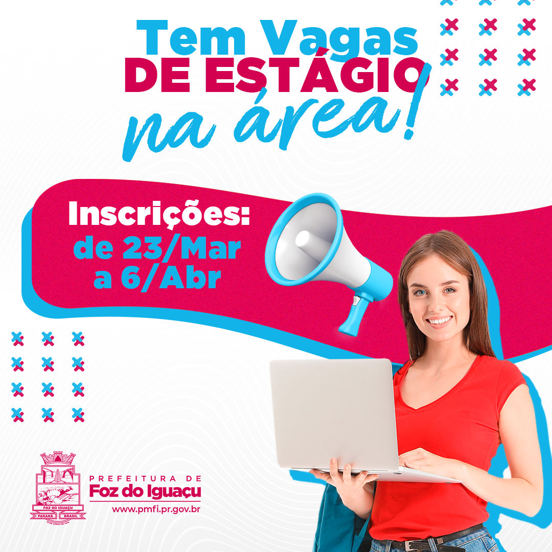 Inscrições para o Processo Seletivo de Estágio começam nesta quarta-feira (23)