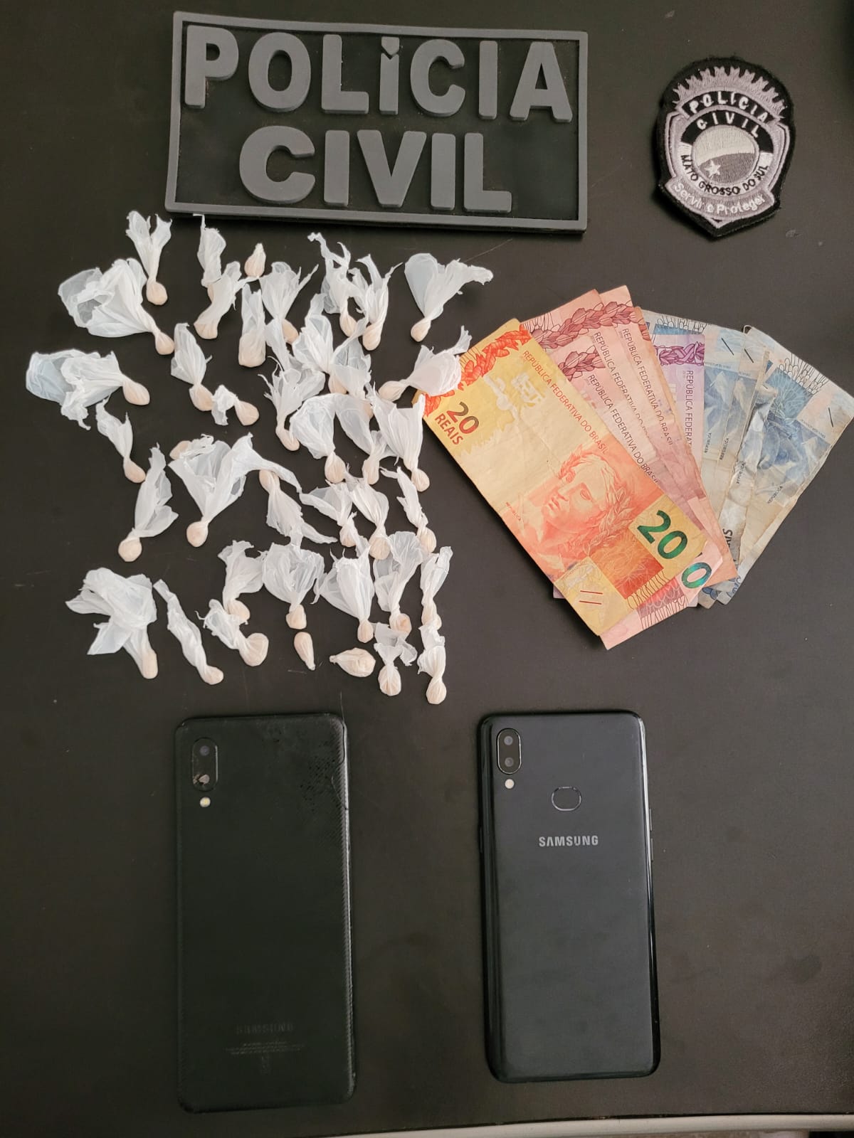 Suspeito de tráfico de drogas é preso por policiais civis em Paranaíba