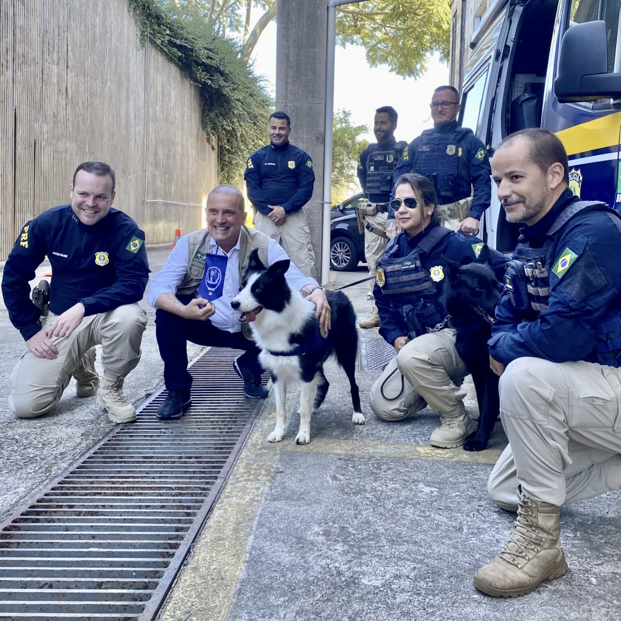 PRF recebe visita do Ministro Onyx Lorenzoni