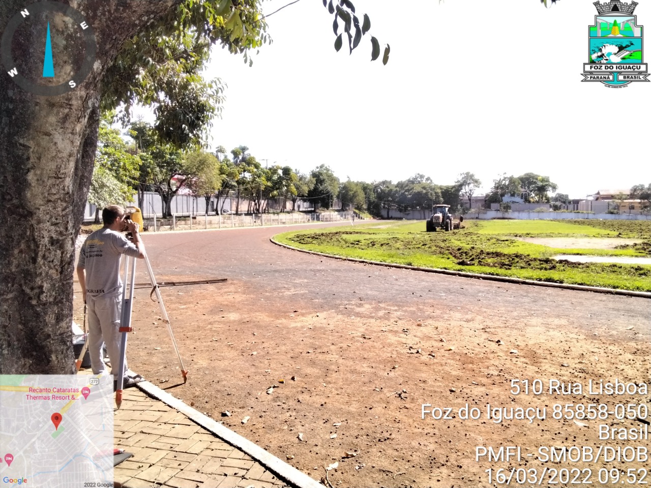 Obras da pista de atletismo do Ginásio Costa Cavalcante entram em fase inicial