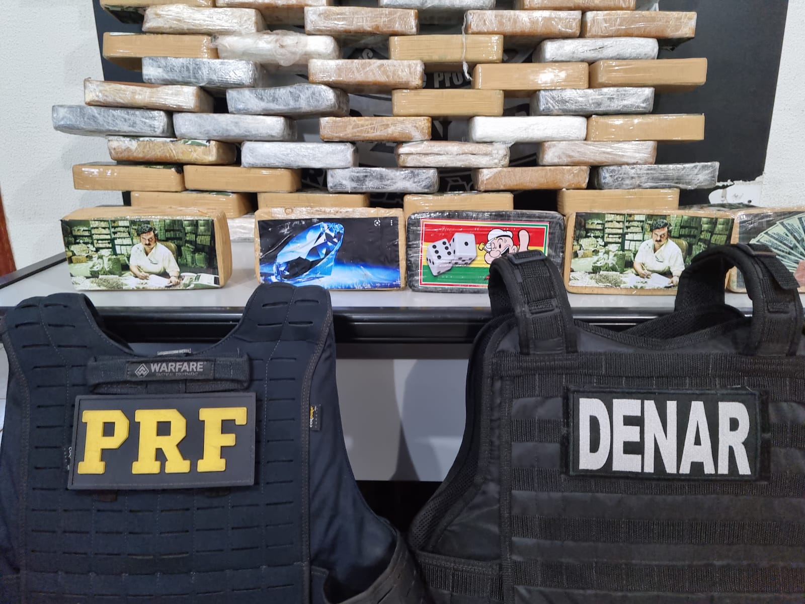 Ação conjunta resulta na apreensão de mais de 80kg de cocaína em Campo Grande