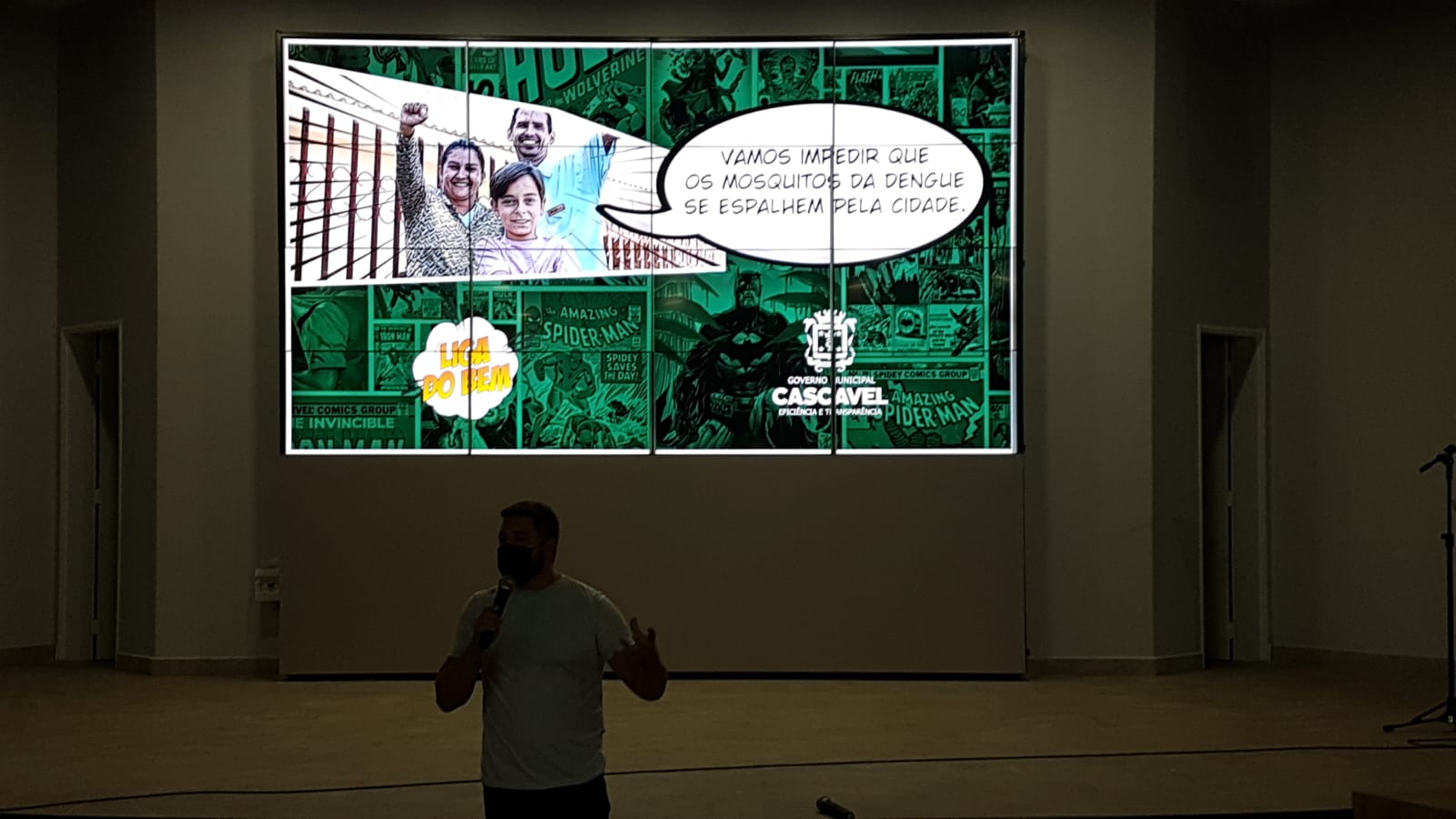 “Liga do Bem” mais que uma história em quadrinhos, 31 mil crianças no combate à dengue