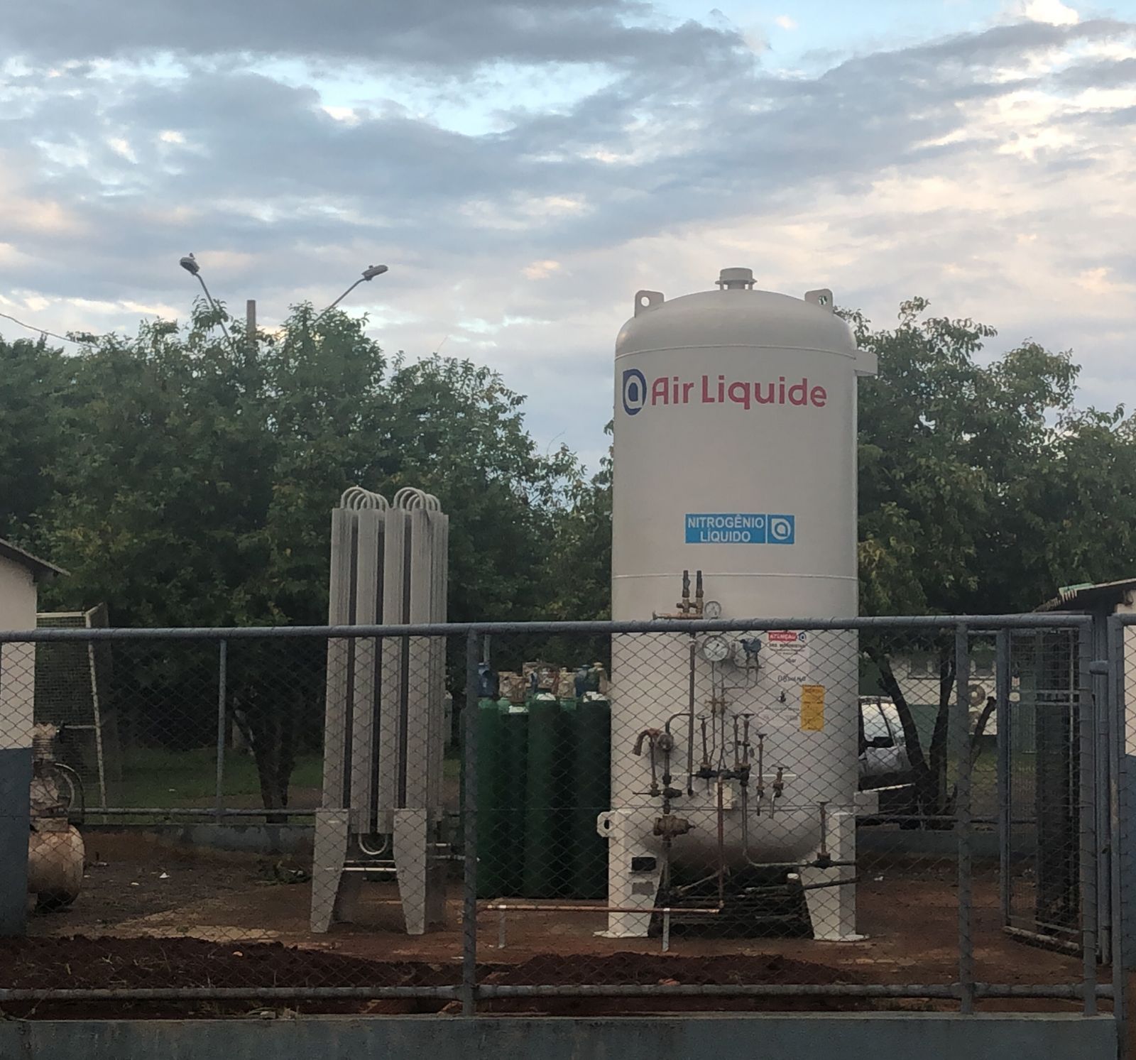 UPA João Samek recebe tanque de oxigênio
