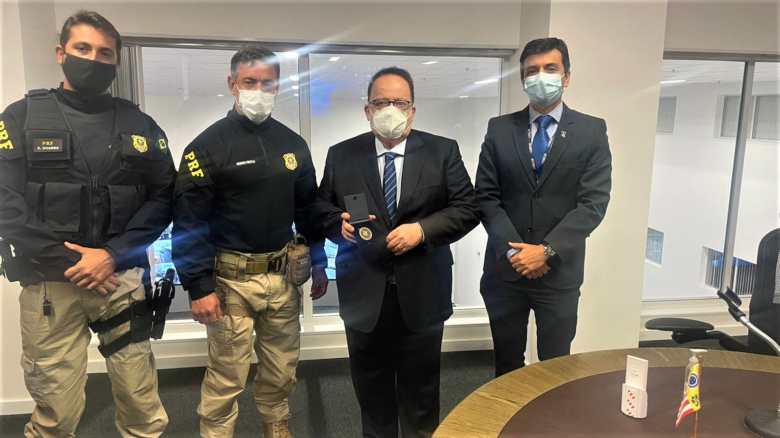 Superintendente Executivo da PRF BA se reúne com Secretário de Segurança Pública da Bahia