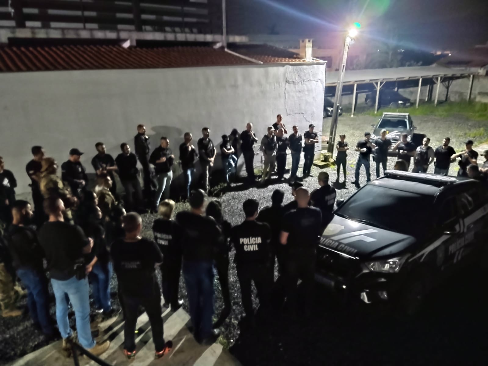 Polícia Civil desencadeia operação em combate a atos de violência praticados por integrantes de torcida organizada em Joinville
