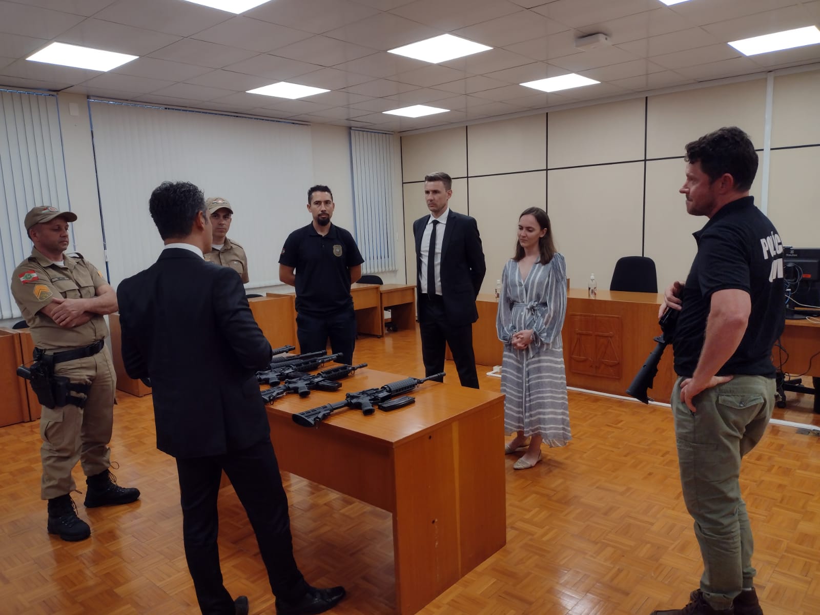 Polícia Civil recebe armamento de alto calibre para reforço em Seara