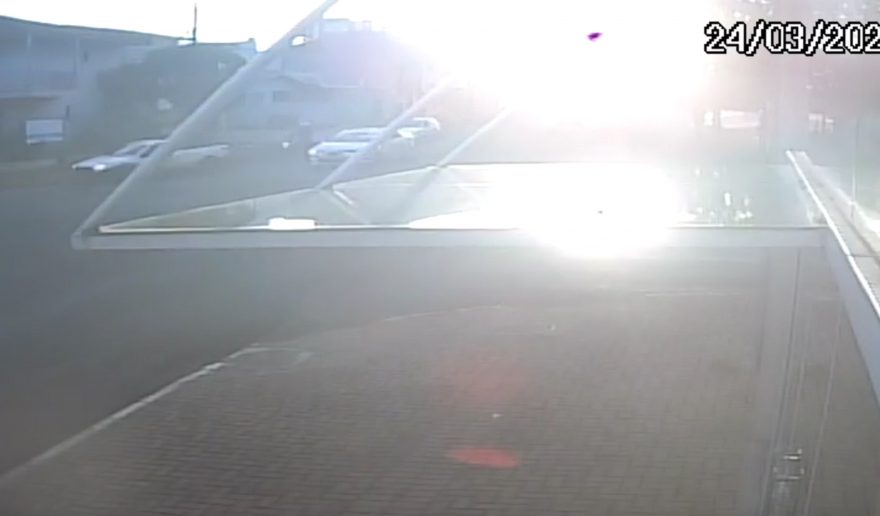Vídeo mostra ‘fechada de trânsito’ que resultou em discussão e assassinato de Ailson Augusto Ortiz