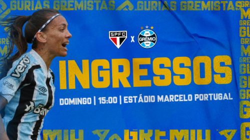 Ingressos para São Paulo x Grêmio, pelo Campeonato Brasileiro Imagem referente a Ingressos para São Paulo x Grêmio, pelo Campeonato Brasileiro