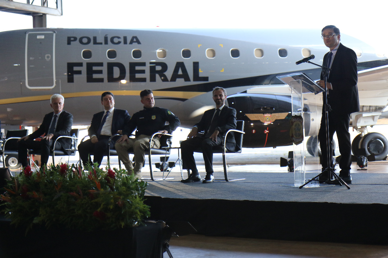 Polícia Federal recebe 2º jato EMBRAER-175